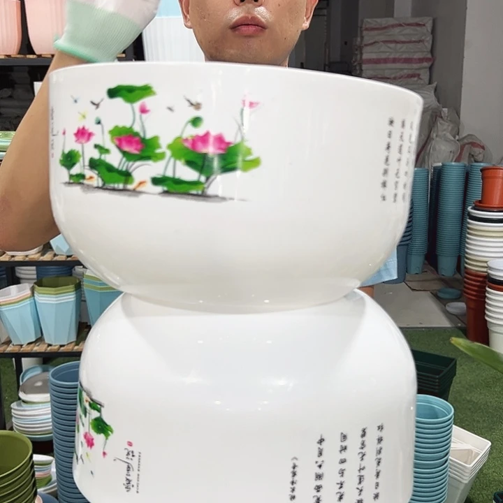无孔爱莲说口30高16白2个