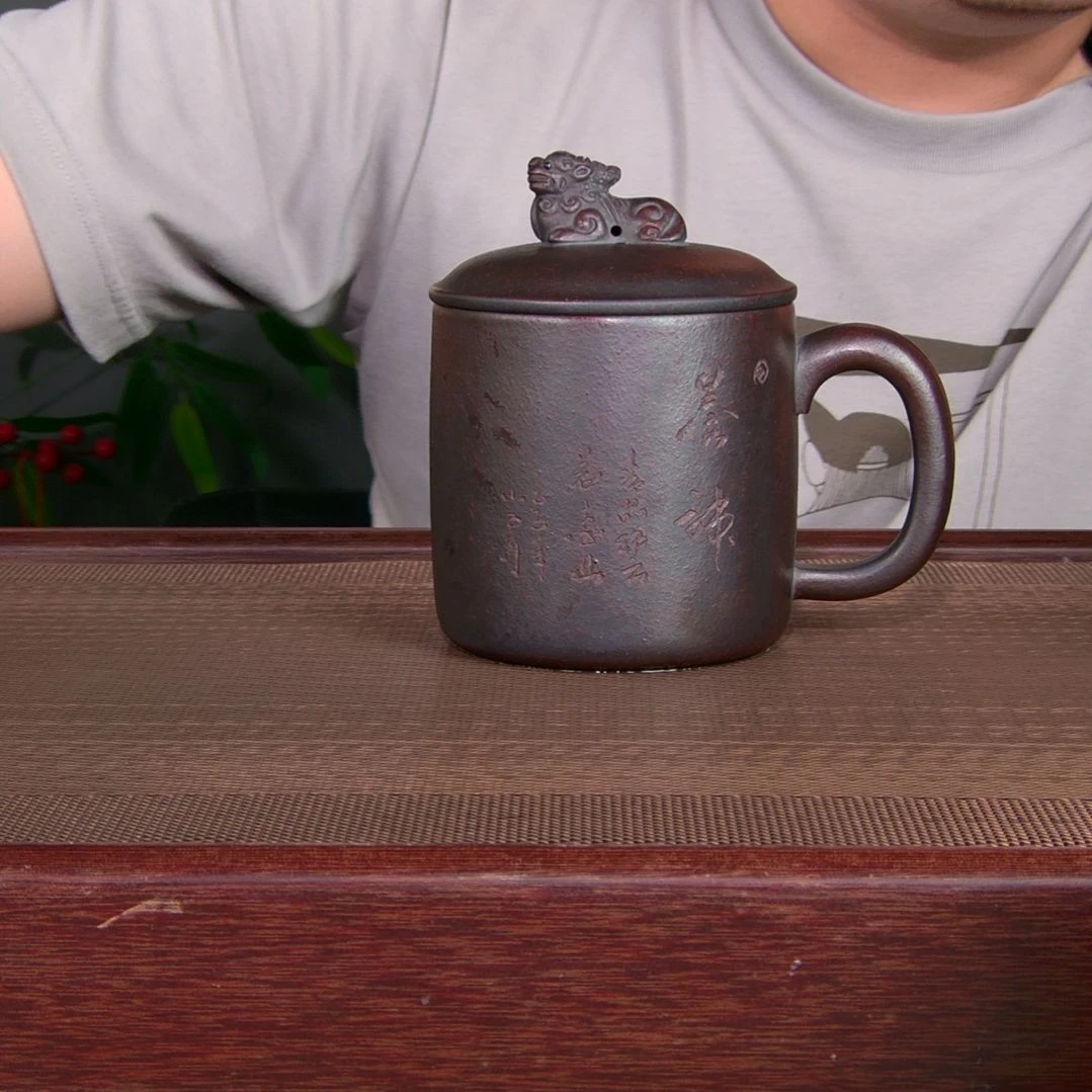 茶杯紫砂高货放漏