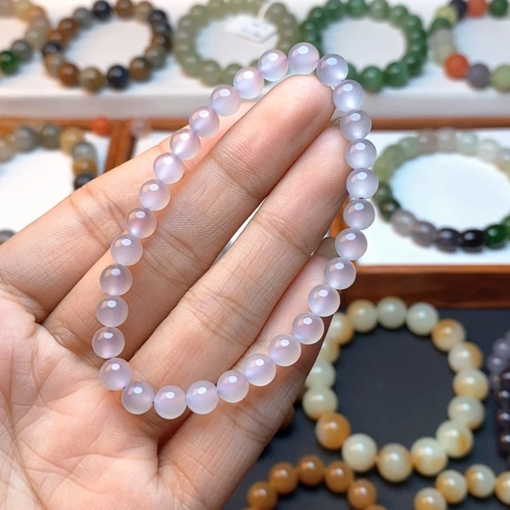 和田玉手链未镶嵌财****多