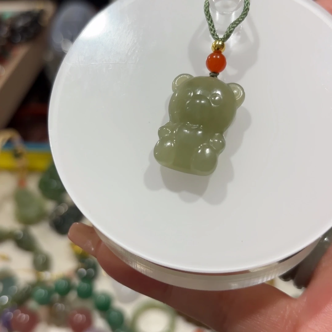 和田玉未镶嵌颈饰68585