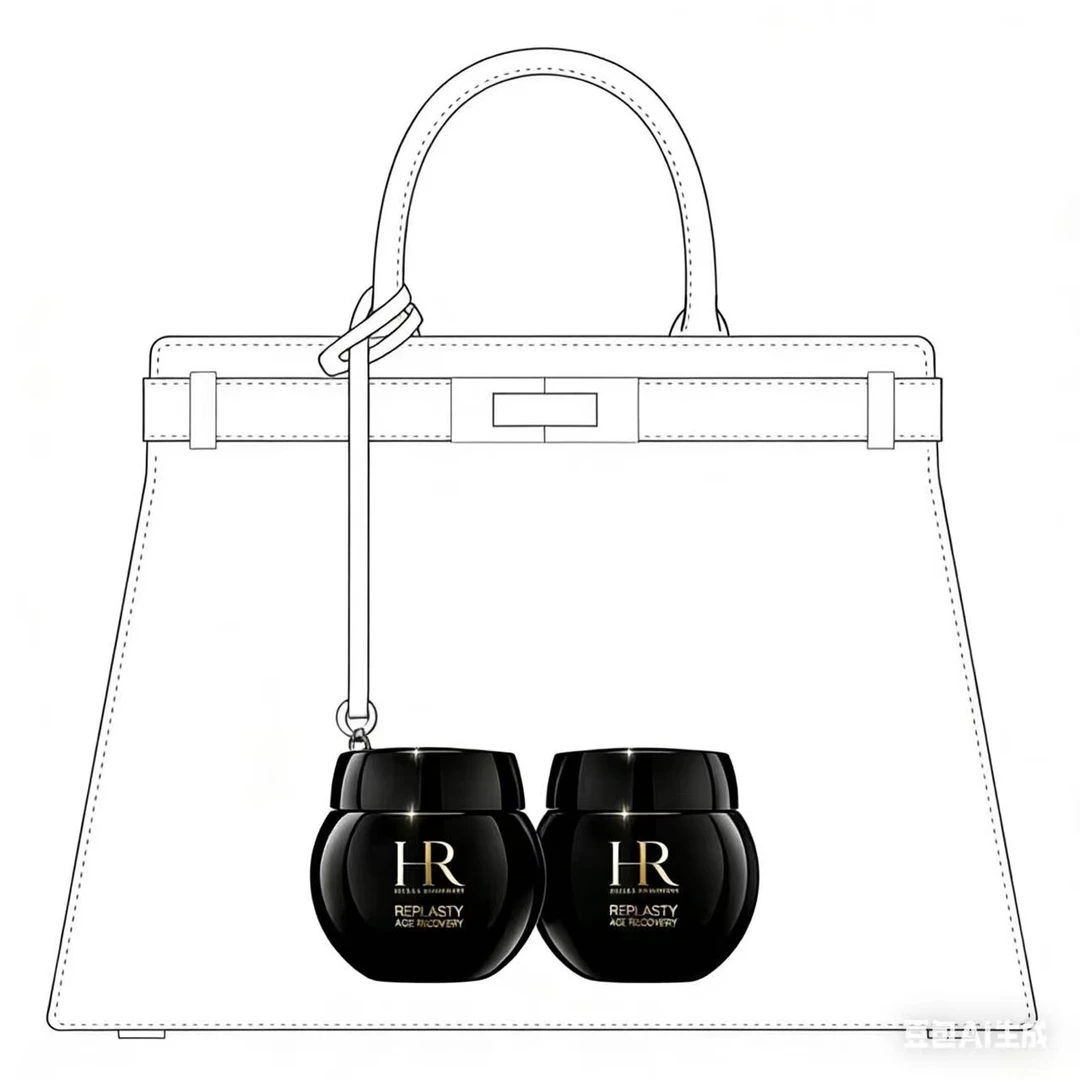 黑+黑 两件套 户外化妆包