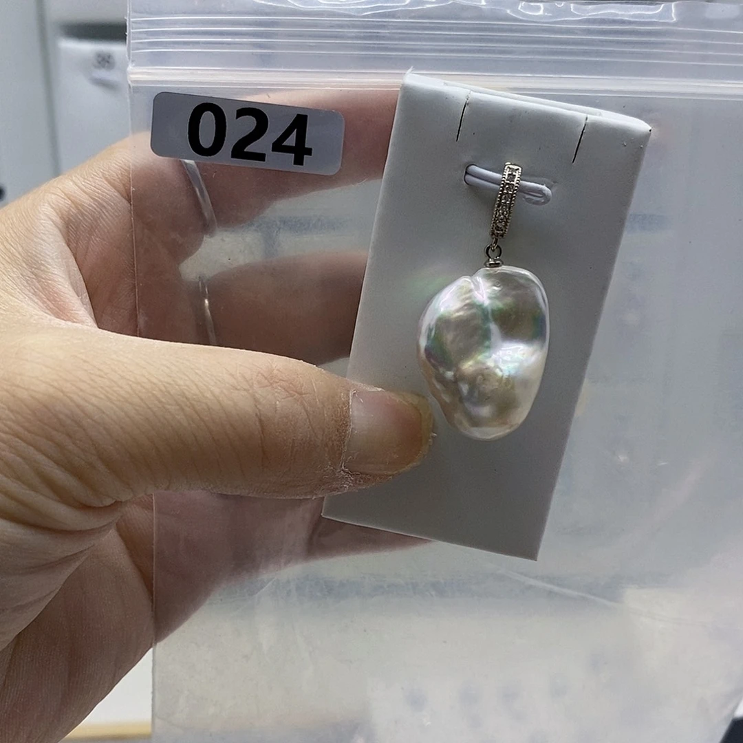 颈饰合金淡水珍珠