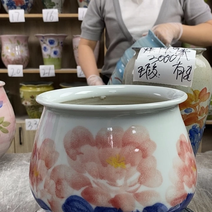 罐12xc景德镇陶瓷花盆