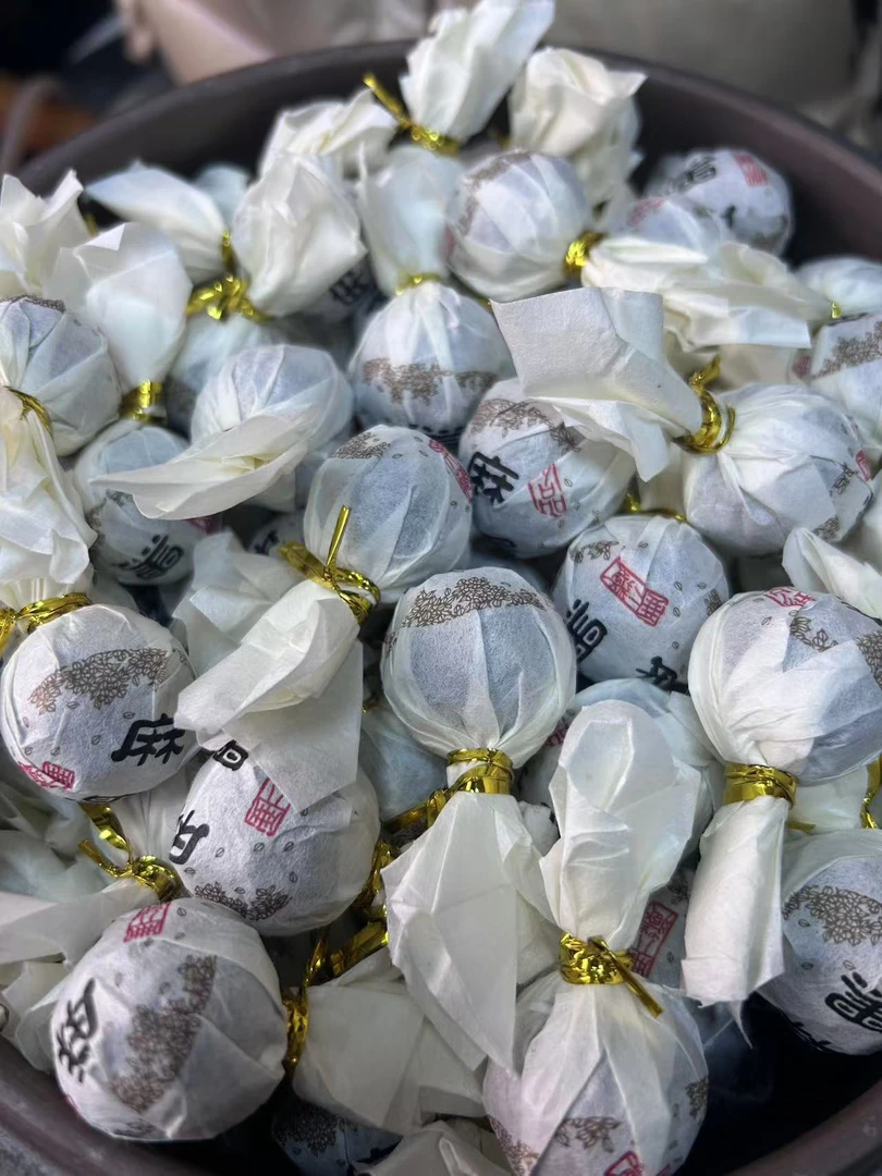 2023年麻黑龙珠普洱茶500g（生茶）