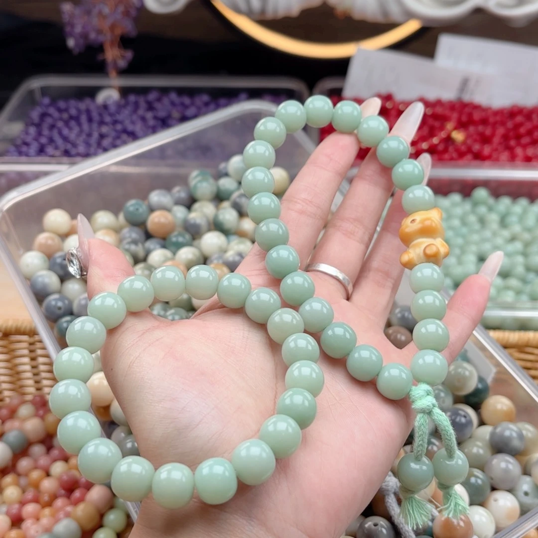 白玉菩提吊坠c11.75mm110颗。