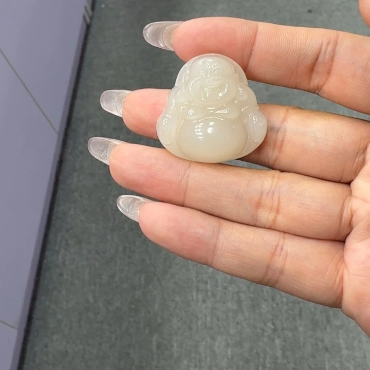 和田玉未镶嵌颈饰-****ﮩ