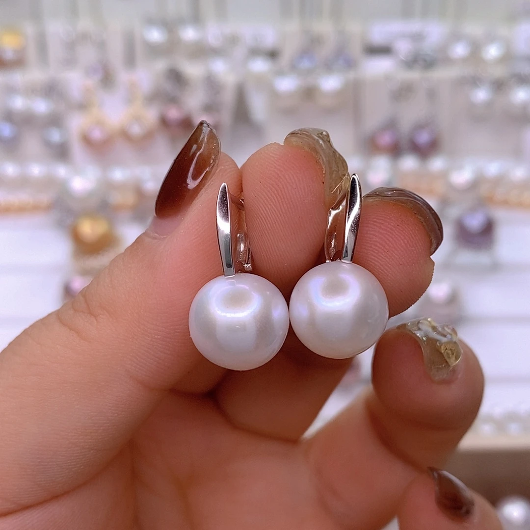 淡水珍珠银S925镶嵌颈饰