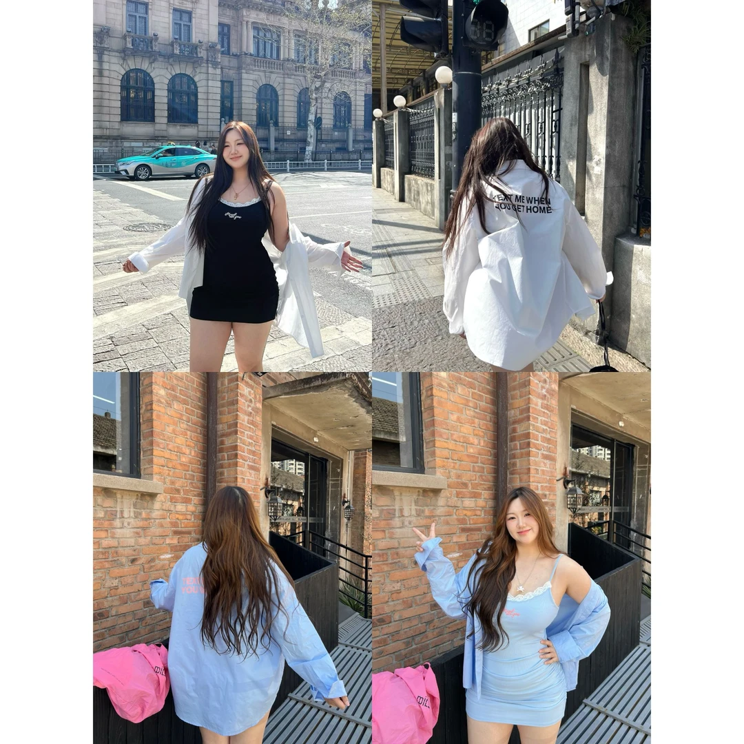 卤蛋公主【微风夏季】大码胖mm显瘦百搭夏季薄款韩版设计感辣妹