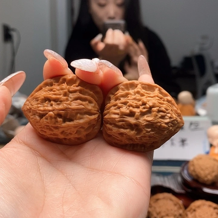 文玩核桃把件金牛35