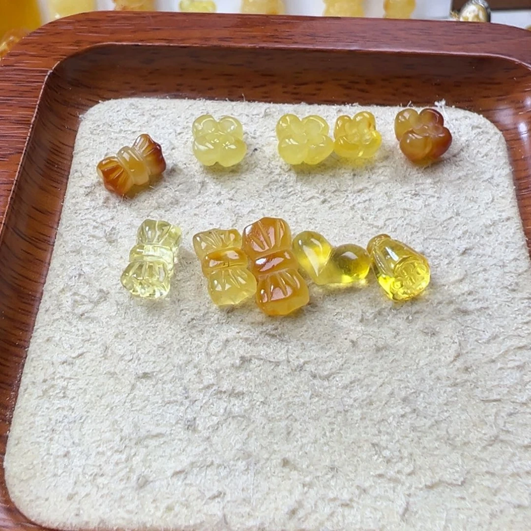 琥珀吊坠(不含链)未镶嵌