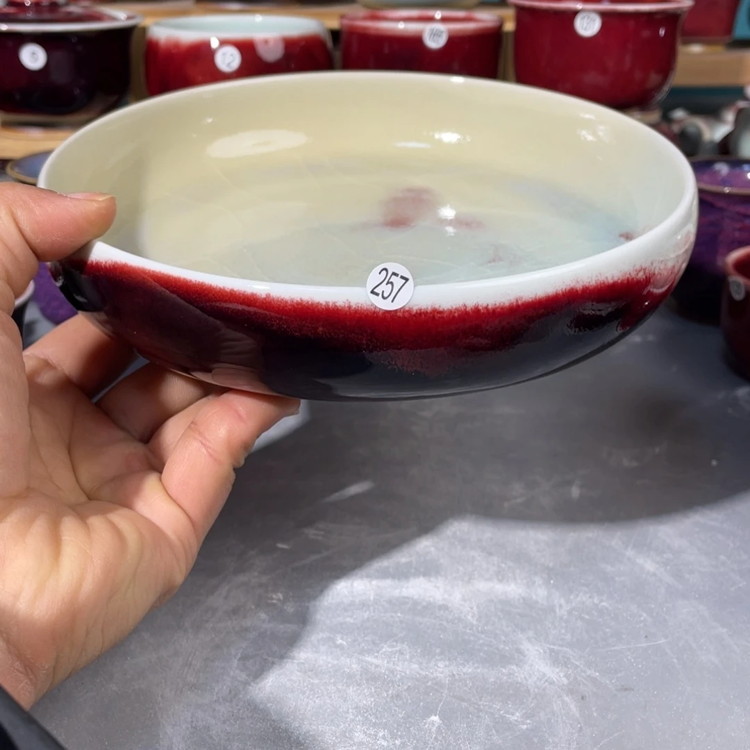 瓷片纯手工制作……微微瑕