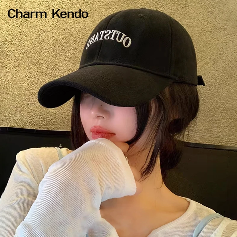 Charm Kendo帽子女2025新款棒球加深宽帽高级感百搭显脸小鸭舌帽