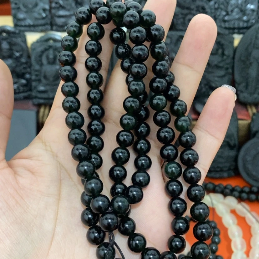 【闪购商品】未镶嵌蛇纹石玉颈饰青**水