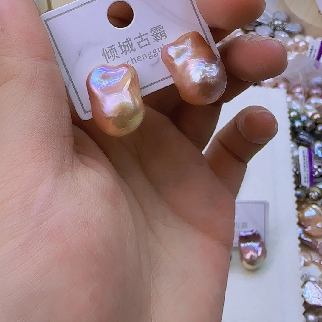 银S925镶嵌项链定制311淡水珍珠