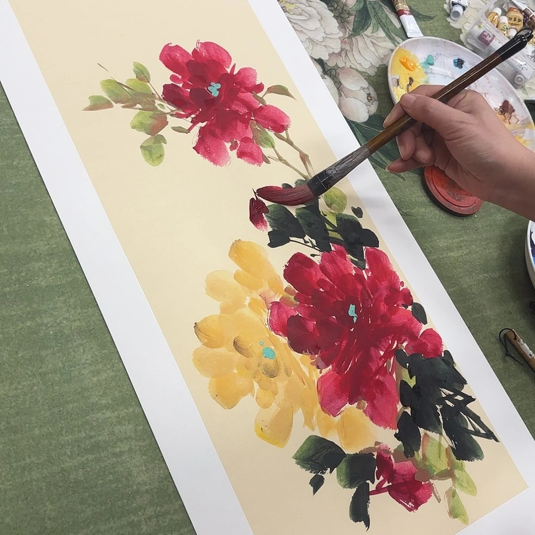 国画亲笔手绘原创