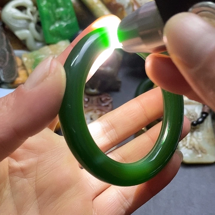 吊坠白玉菩提把件