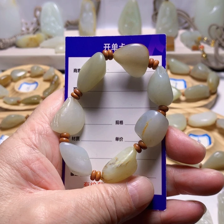 和田玉（白玉）手串未镶嵌