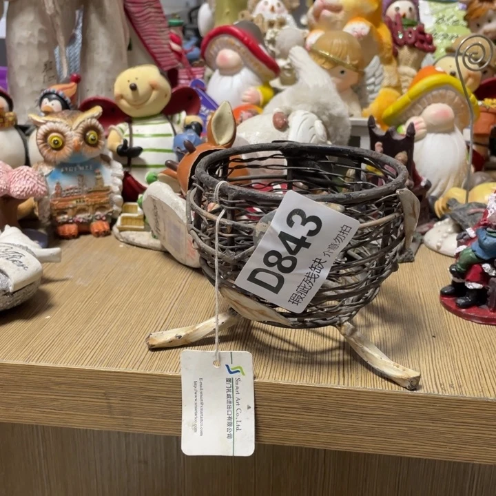 夜***猫摆件孤品老货微瑕瓷