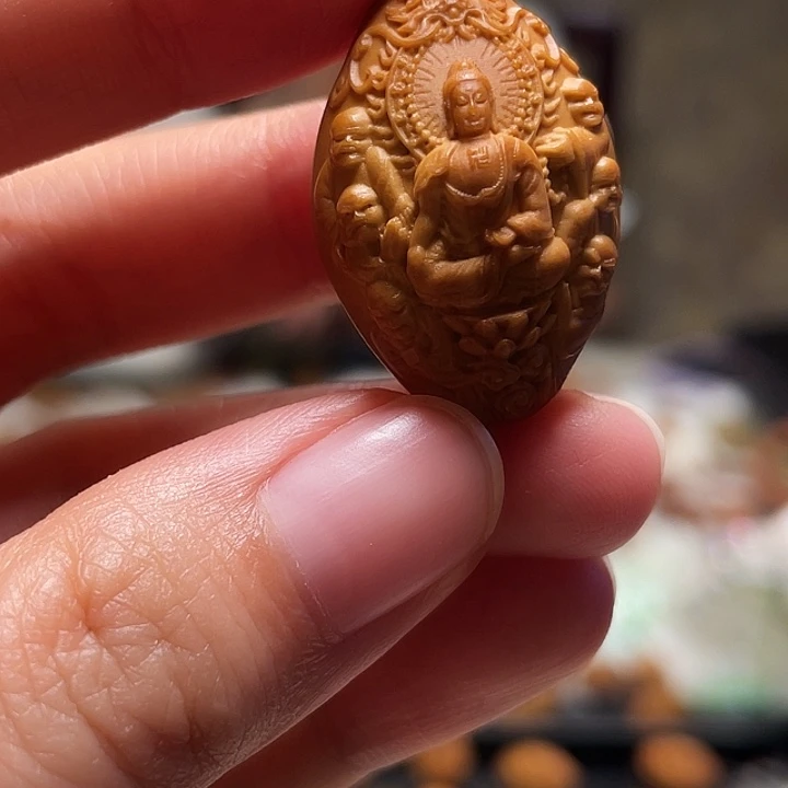 橄榄核吊坠橄榄核