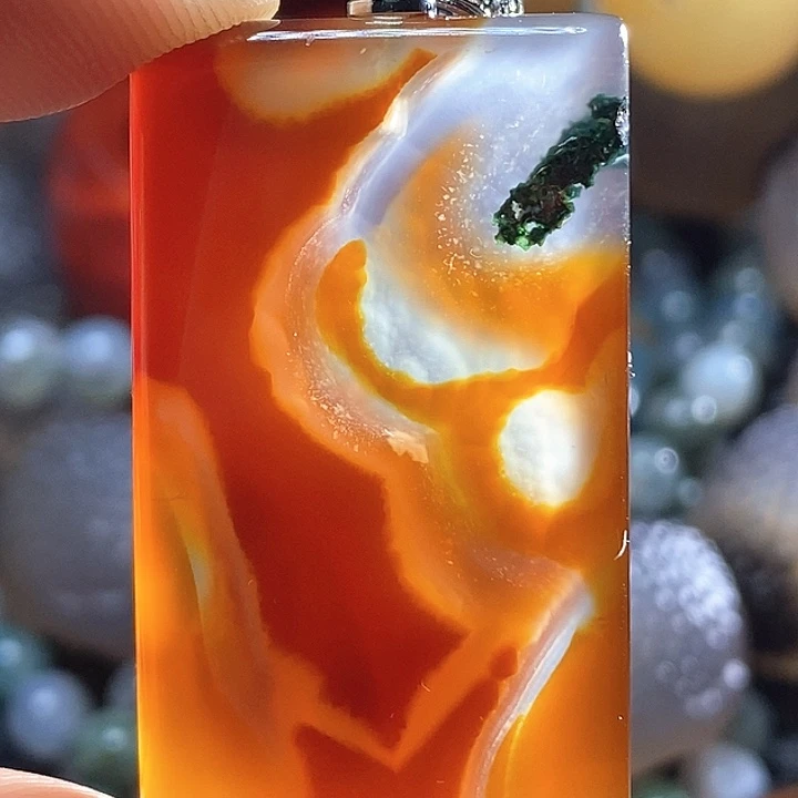 玛瑙/玉髓未镶嵌颈饰