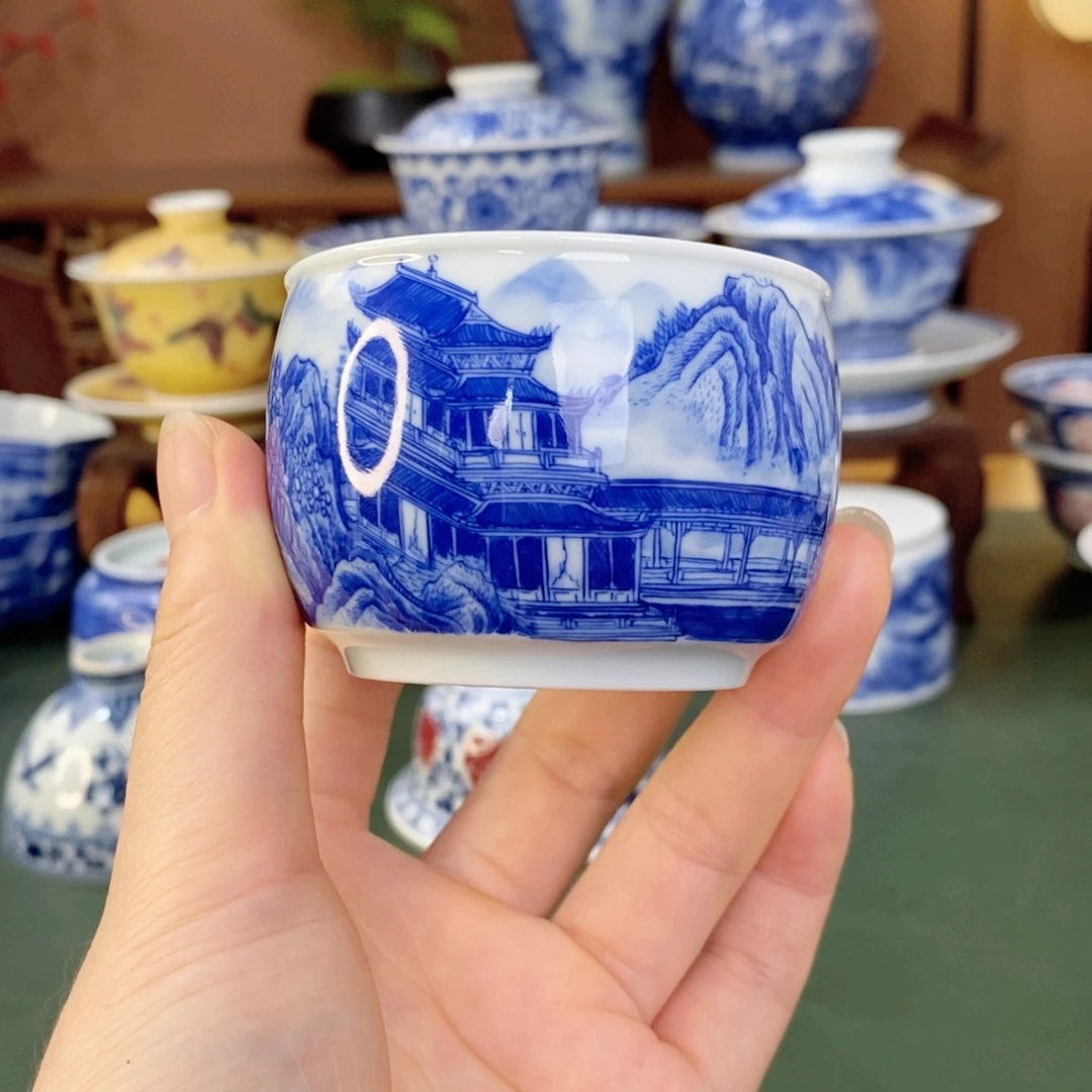 杯景德镇陶瓷手工艺品