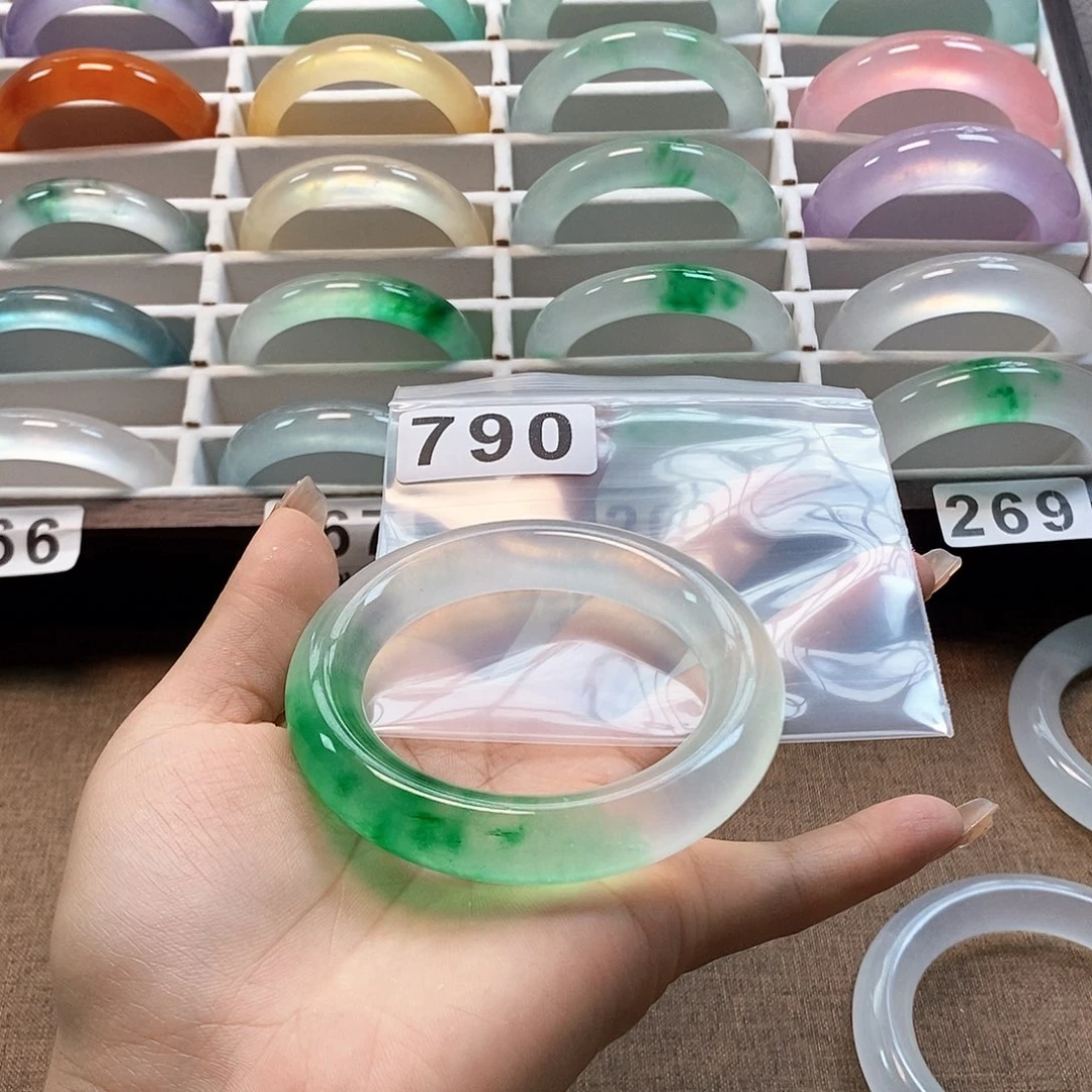情***盼玉手镯收藏饰品孤品