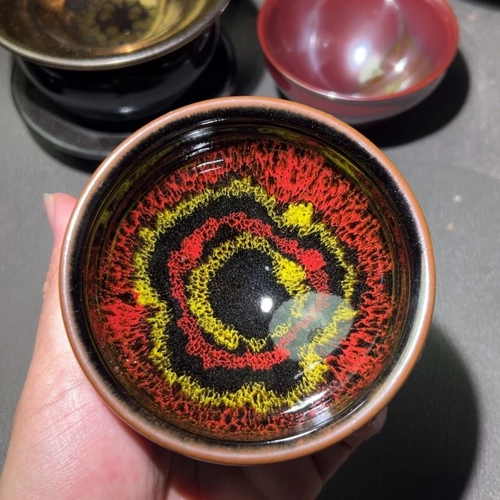 茶盏这个时候才开始准备好