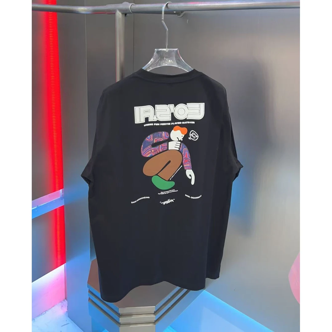 大占推荐 88106   潮牌休闲时尚短袖