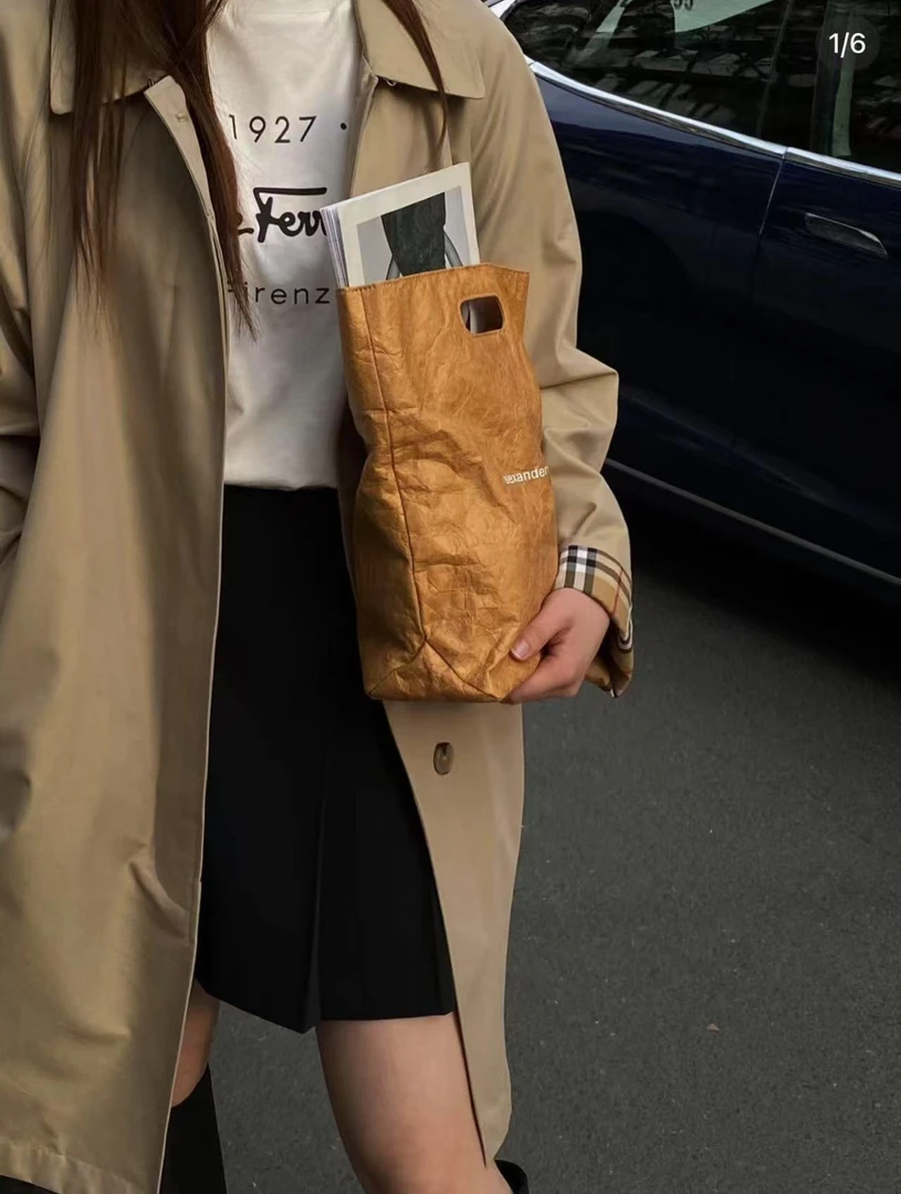 SS25097 英伦风经典格子内衬卡姆登风衣