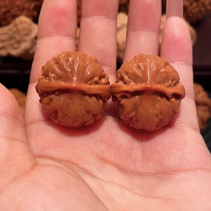 把件文玩核桃西瓜纹