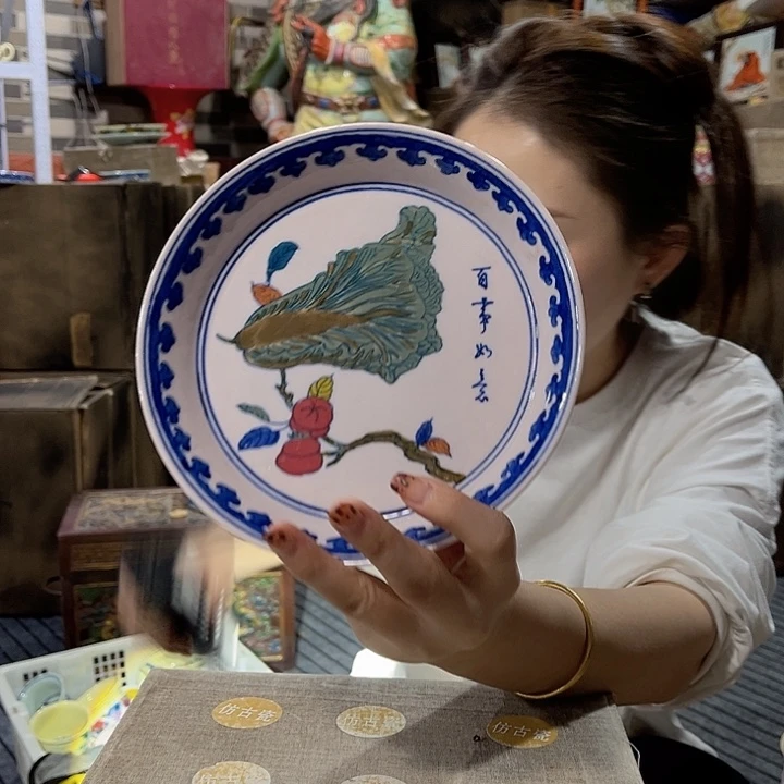 摆件/////景德镇陶瓷瓷器。