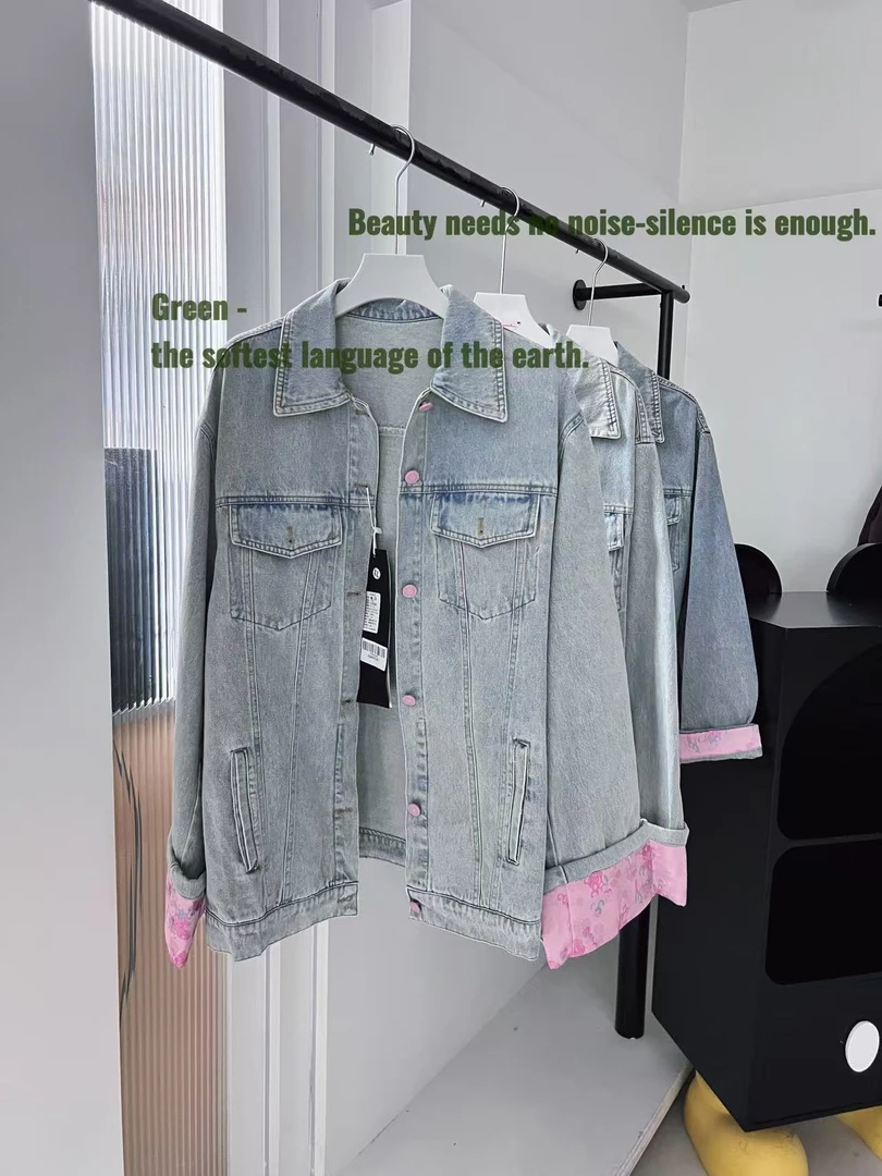 【Q-xyy服饰】重工牛仔短外套 1036