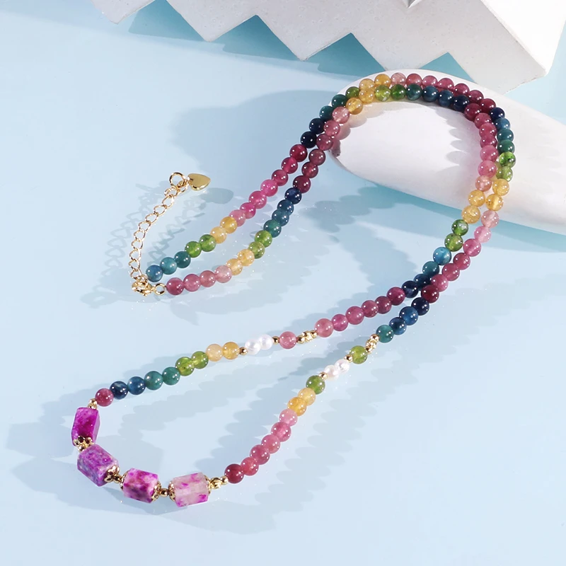 【大蕾蕾推荐】碧玺项链-多样性发其一