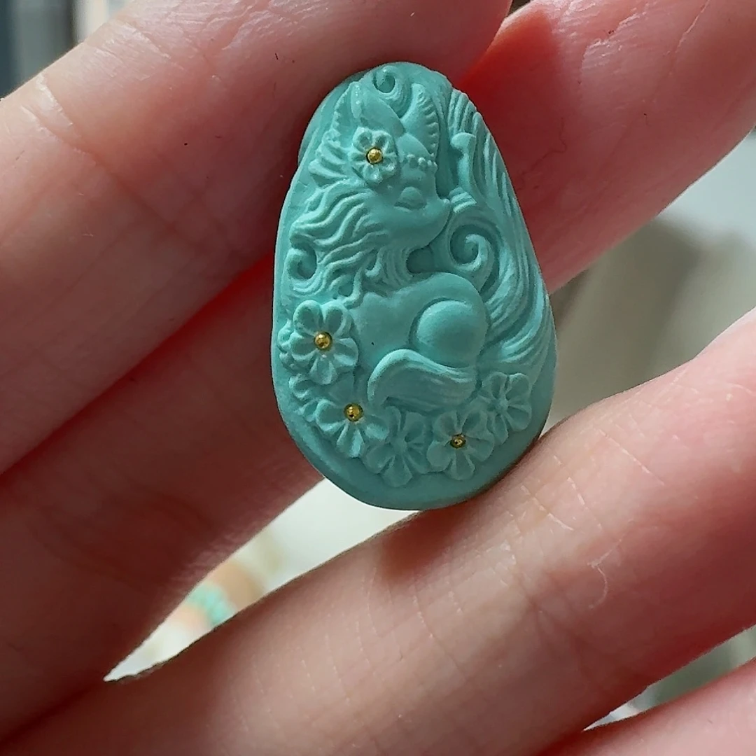 绿松石珠宝奇石未镶嵌