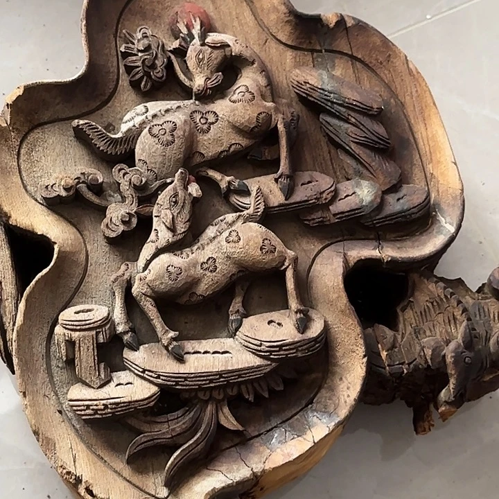 高***师香榧木木雕艺术展演作品