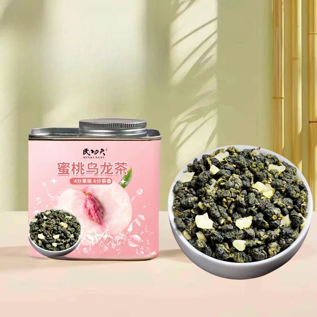 蜜桃果香乌龙茶正宗蜜桃乌龙送礼送女孩子罐装花果茶伴手礼自己喝
