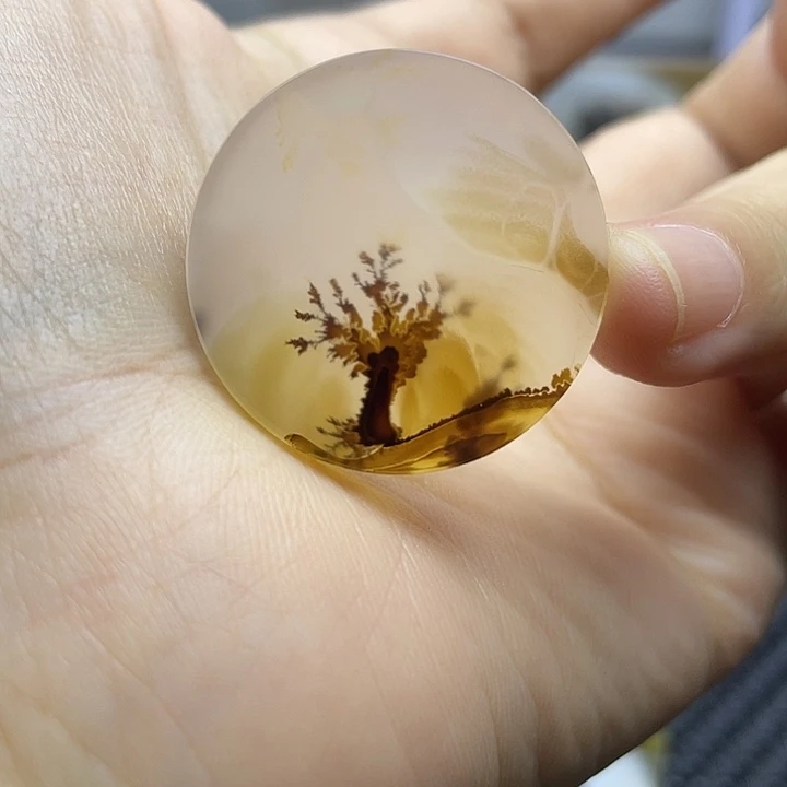 拾***光玛瑙/玉髓未镶嵌颈饰