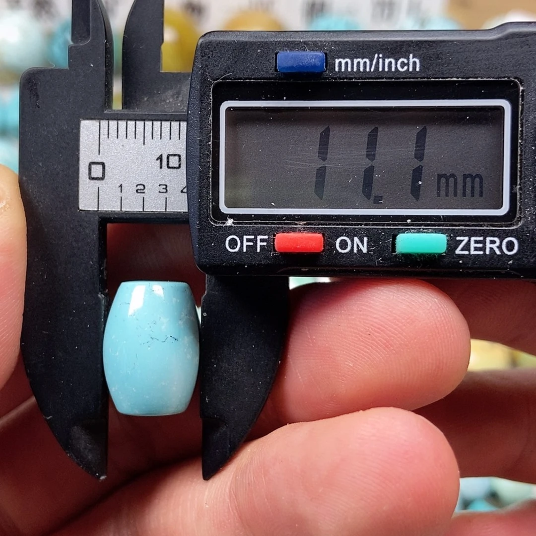 未镶嵌绿松石珠宝半成品