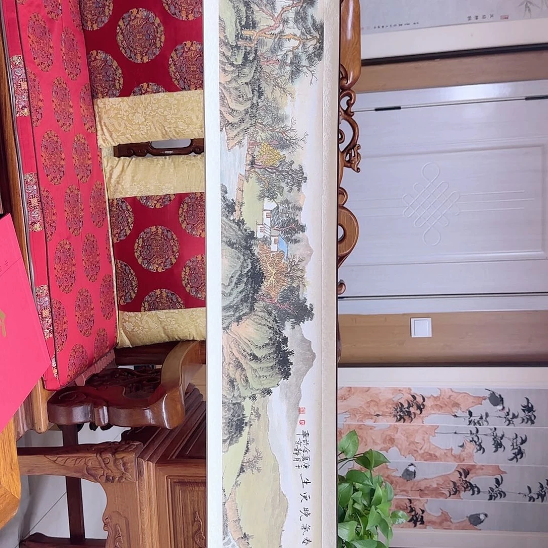 国画艺术家的作品