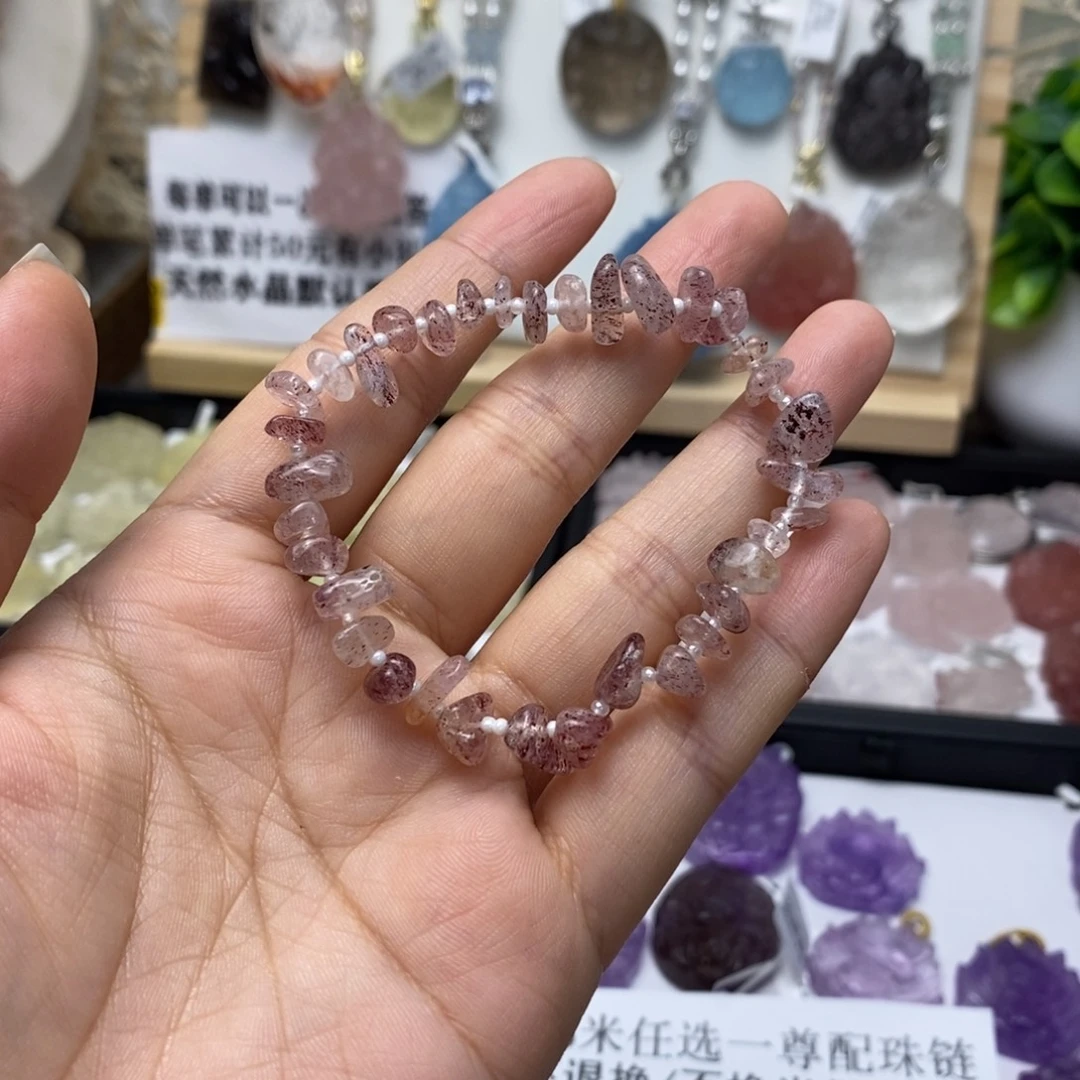 颈饰水晶未镶嵌草莓串