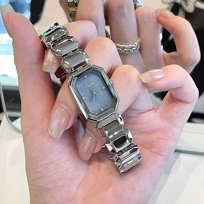 2025网红爆款小方糖手表潮流时尚气质女士精致百搭防水腕表S255