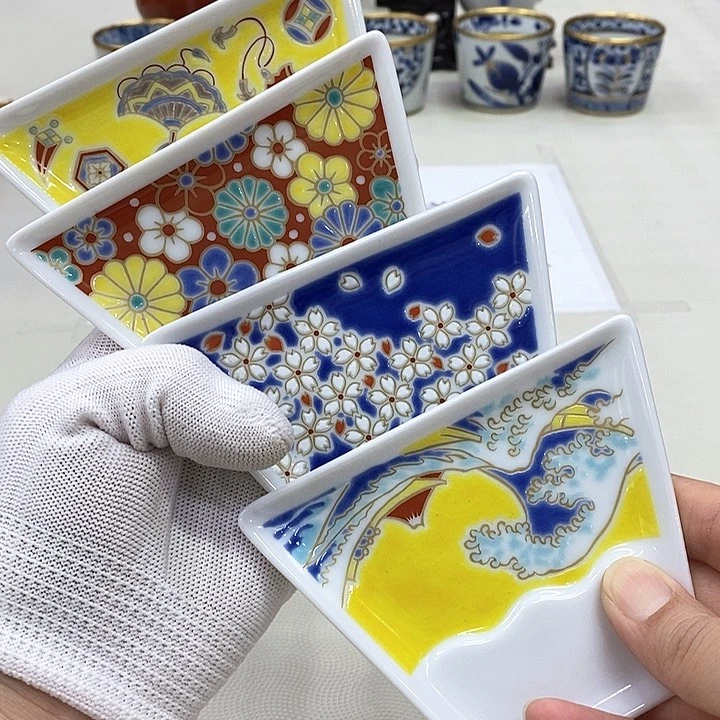 摆件九谷正品保真