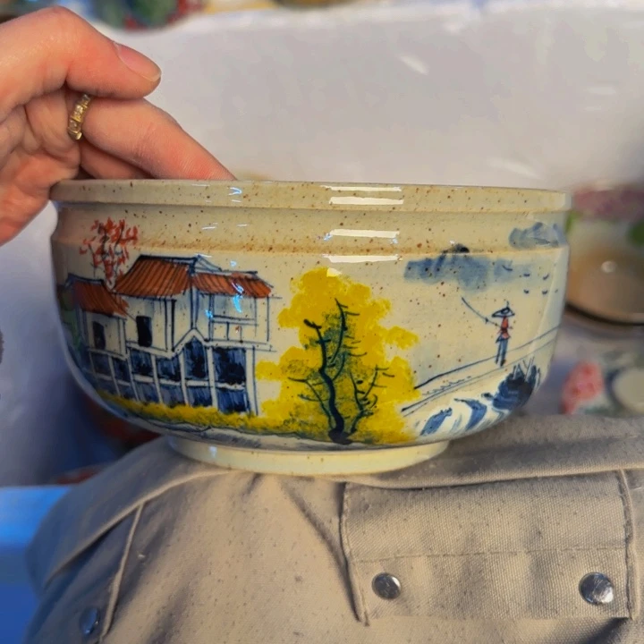 瓷片景德镇陶瓷手工手绘