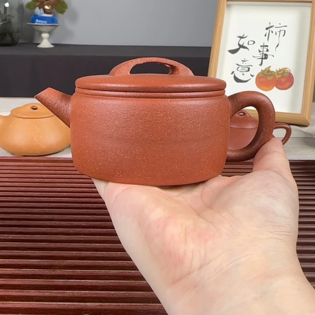 茶壶紫砂微瑕汉瓦