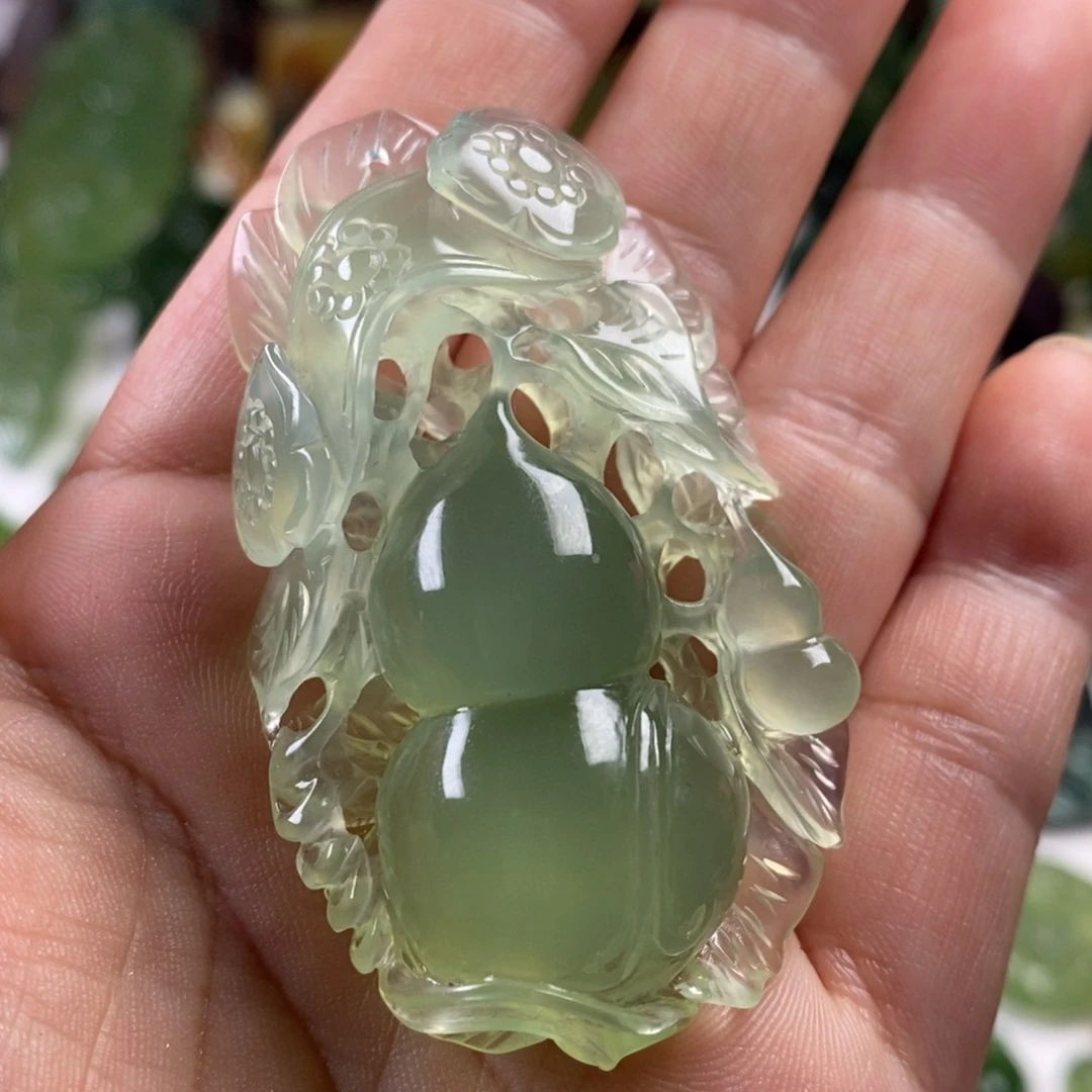 蛇纹石玉未镶嵌颈饰用****3