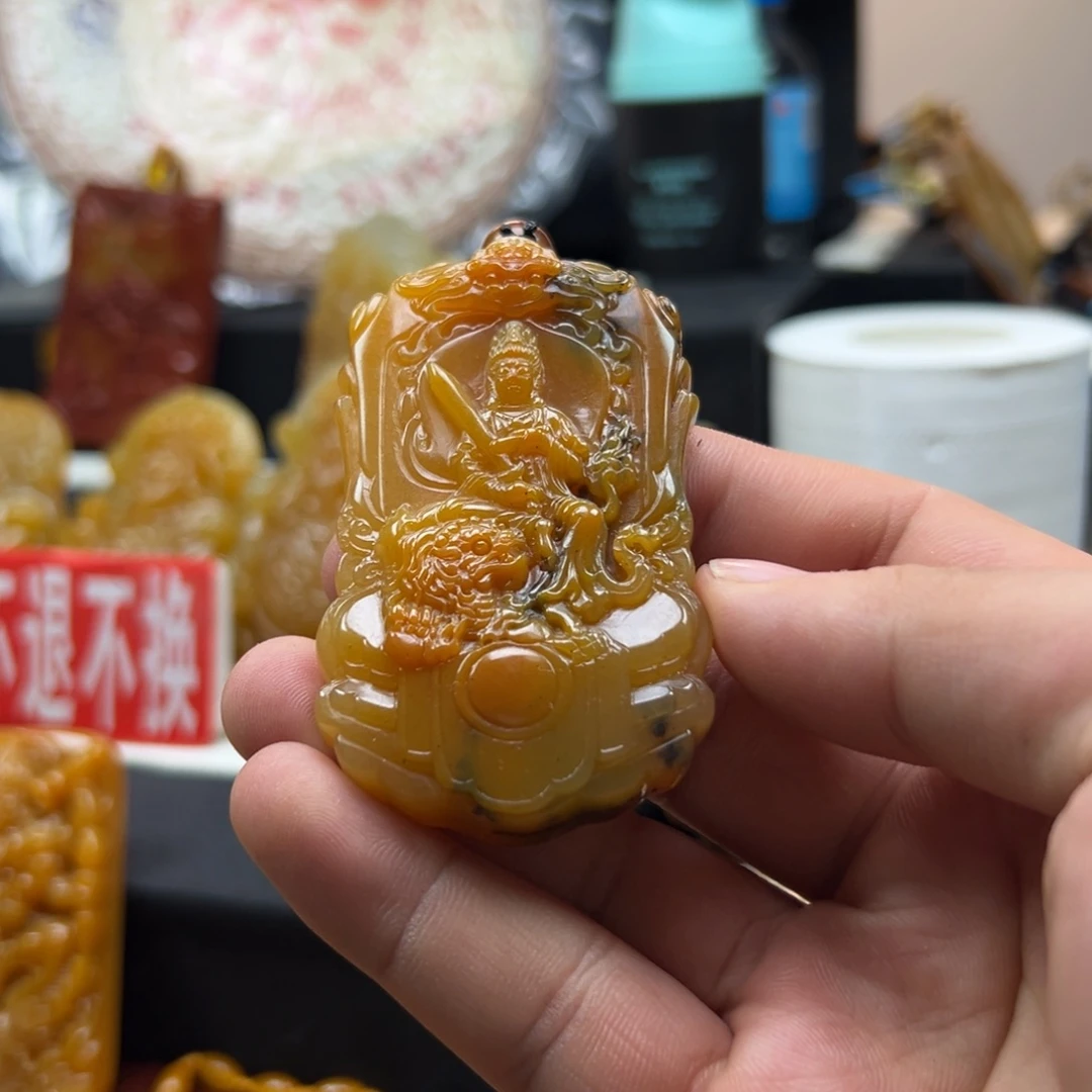 石英质玉（黄龙玉）未镶嵌hly