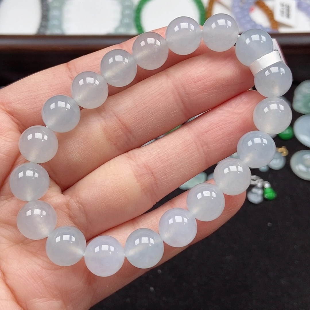 翡翠未镶嵌手串卡10