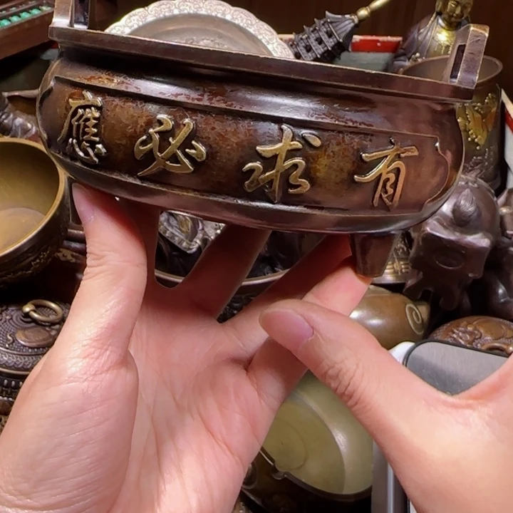 铜器把玩摆件链接