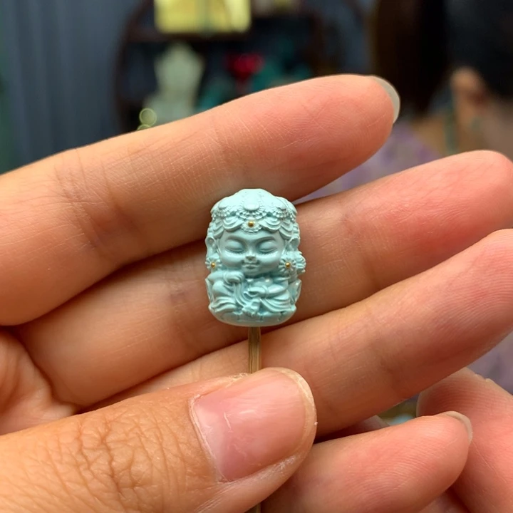 绿松石未镶嵌配饰