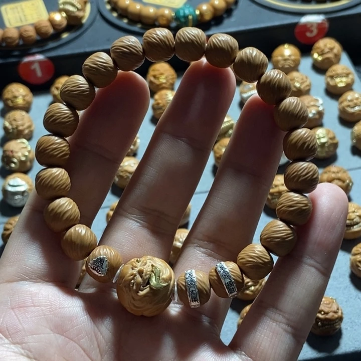 手串猴头核桃云锦
